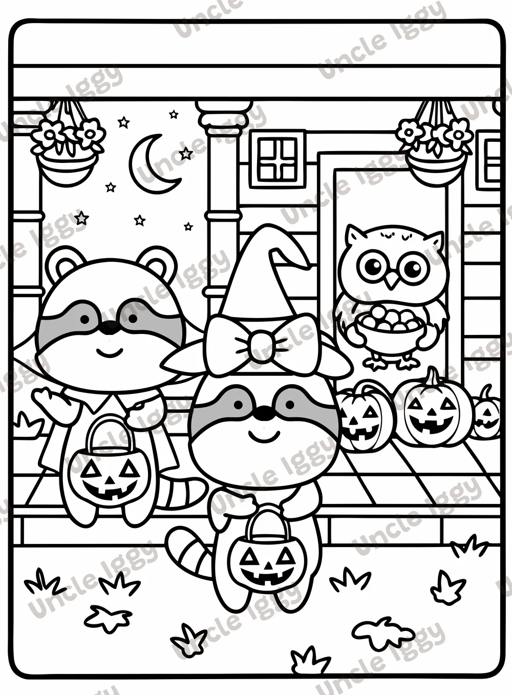 Sample page 3 from Halloween en Rascal Woods